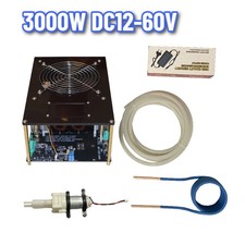 DC12-60V 60A Induction Heating Machine Metal Weld Metal Smelting Furnace 3000W