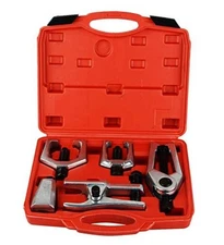 5pcs Professional Front End Service Tool Kit, Pitman Arm Puller, Ball Joint 