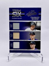 2005 Absolute Memorabilia Team Six Walker Pierre Hampton Uribe Patch /150 #TS-31