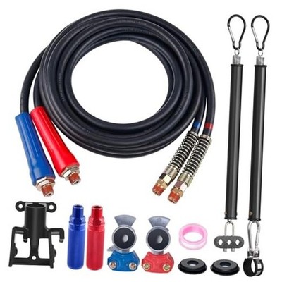 15 FT Semi Truck Air Line Kit 15FT Air Lines & Glad Hands Kit & Spring Kit