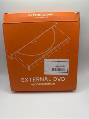 External DVD Optical Disk Driver Plug & Play USB Interface Compatible PC Laptops