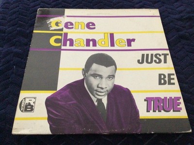 Gene Chandler Just be true vinyl LP record.