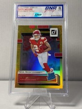 2022 Panini Donruss, Skyy Moore #324, Gold Press Proof, BNR Grading 8
