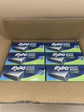 12 Pack - EXPO Dry Erase Soft Pile Block Whiteboard Eraser, 5-1/8 in. x 1-1/2 in