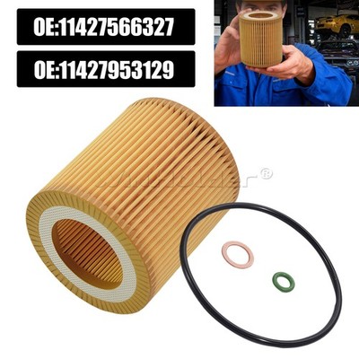 REPLACE FOR 2004-2019 BMW N54 Engine Oil Filter Element 11427953129 N52 N53 N55