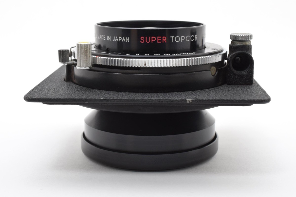 トプコン ホースマン Topcon Horseman 120mm F5.6 Near Mint* Horseman Super Topcor 120mm F5.6 Lens Seiko w/ Hood