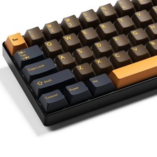 GMKWTL XVX Double Shot PBT Keycaps Set 216 Keys, Cherry Profile Custom Keyboa...