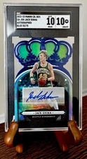2022-23 Crown Royale Blue JACK SIKMA AUTO SGC 10 - 10 Gem Mint Clean HOF RARE AU