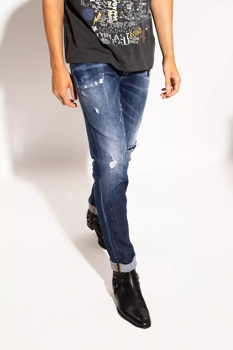 New Dsquared2 jeans slim Large Fit (W 33-35) Italy Size 50 L32 | eBay