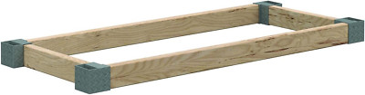 HyLoft Heavyweight 2x4 DIY Single Shelf Kit - Gray