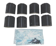 WASHBURN Bad Dog BD12 practice amp replacement plastic corner guards with screws