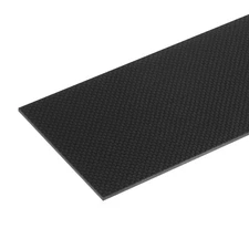 1 Pcs Carbon Fiber Sheet 250x100x2.5mm Glossy Surface Plain Weave Panel Sheet