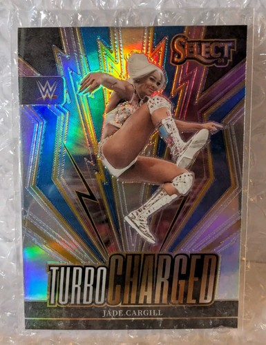 2024 Panini Select WWE Turbo Charged Jade Cargill [Silver Prizm] #17 card