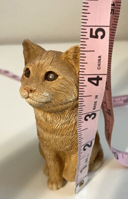 SANDICAST M750 タビー猫 置物