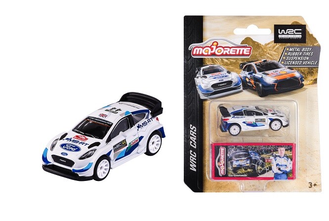 Majorette 212084012Q08 - Racing Cars - WRC Ford Fiesta 2021 - New