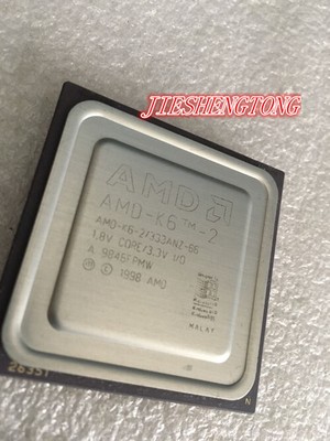 AMD-K6-2 333ANZ-66 Antique cpu collection history witness Chip（1PCS）