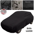 Black Indoor & Outdoor UV Rain Frost Breathable Full Car Cover to fit Audi TT RS