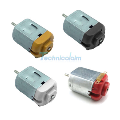 2pcs 130 type motor 3V DC 16500RPM Metal Mini Hobby 130 Motor DIY Toy Car