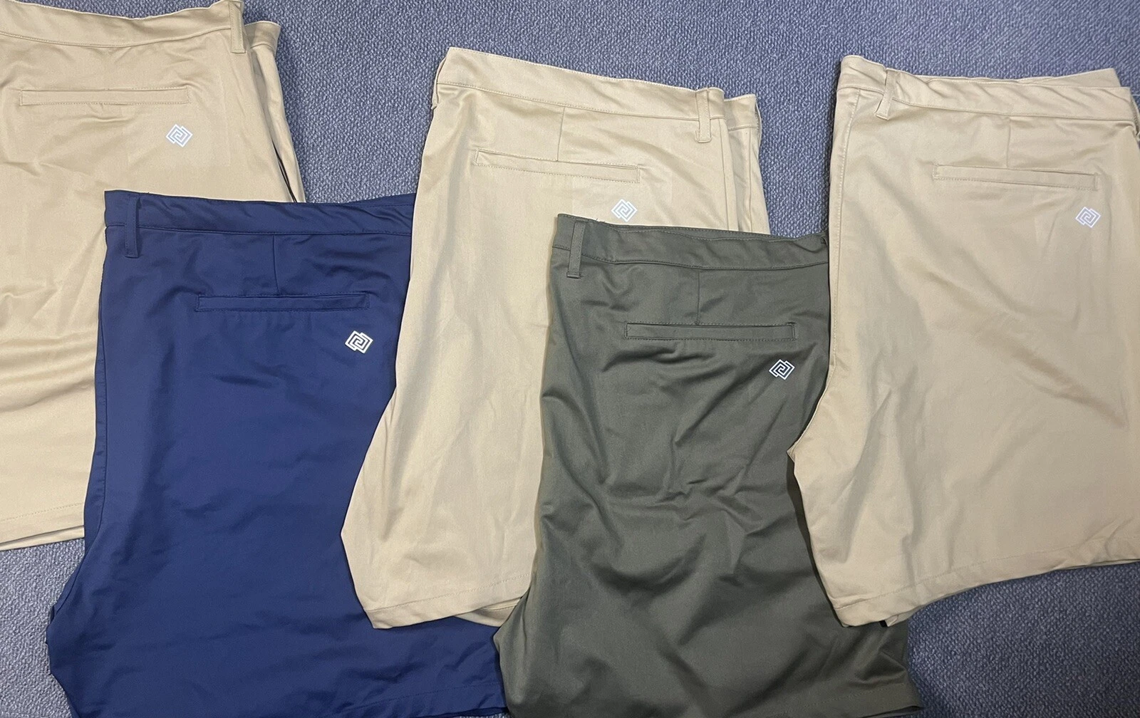 ZELOS Men's Big & Tall Hybrid Shorts Quick Dry Shorts 46" & 48" Inseam 7"