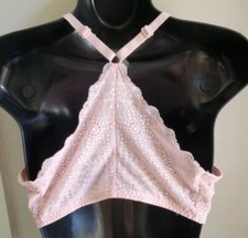 Victoria's Secret Bra Full Racerback Pink Lace 34D