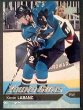 KEVIN LABANC  16/17 AUTHENTIC UDS2 YOUNG GUNS CARD  SP