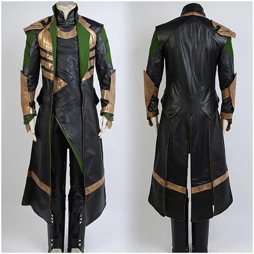 Men's The Avengers Thor Loki Cosplay Costumes Suits Outfit Halloween Party Gift - Picture 2 of 18