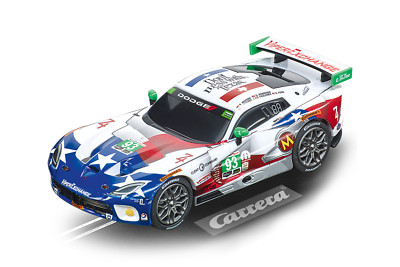 Carrera GO!!! 64160 2015 SRT Viper Ben Keating Team, #93 1/43 Slot Car