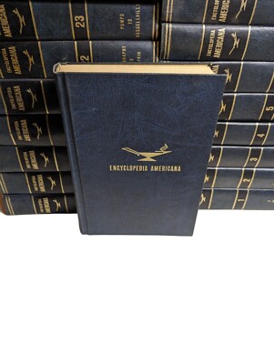 The Encyclopedia Americana Vintage 1971 Edition Hardcover Books