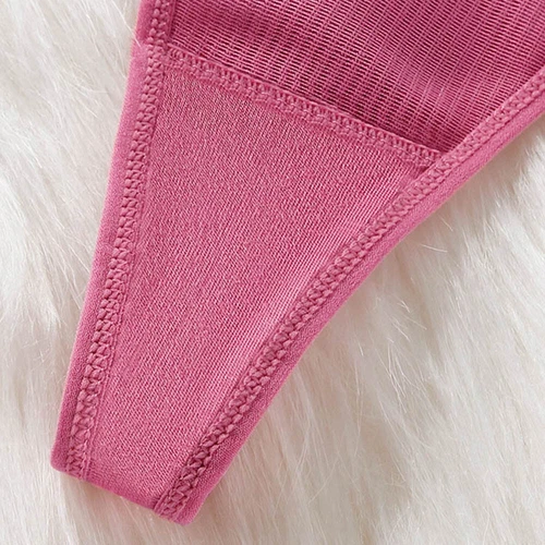 Paquete de 6 bragas de encaje sexy para mujer calzoncillos tanga ropa interior lencería - Imagen 16 de 17