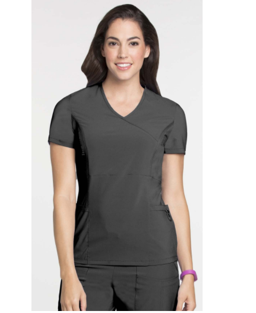 2XLP} Lynx Medical Uniform Scrub SET Color: Heather Grey