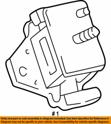 12361-62110 Toyota Insulator, engine mounting, front 1236162110 