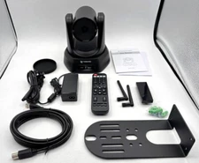 TONGVEO 5.8GHz Wireless Conference Room Webcam,  Live Streaming 1080p, TV-V3W