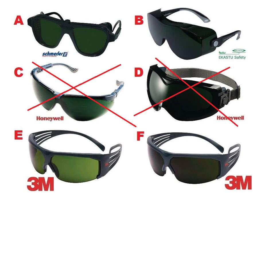 3M ; HONEYWELL ; EKASTU ; SCHMERLER TOP >> Schweißerbrillen Schweißerschutzbrillen Schutzbrillen für Schweißarbeiten
