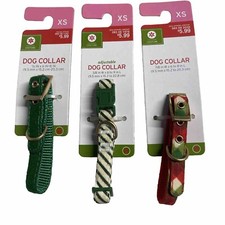 Dog Collar Lot Of 3 Size X Small New