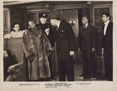 Patsy Kelly Topper Returns Patsy Kelly + Trevor Bardette in Topper Returns (1941) Vintage Photo K ...