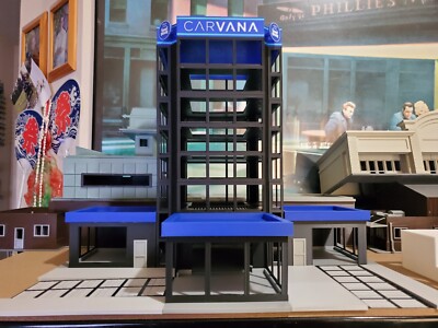 CAR TOWER ASSEMBLED PRINT ON DEMAND S SCALE BUILDING-DIORAMA