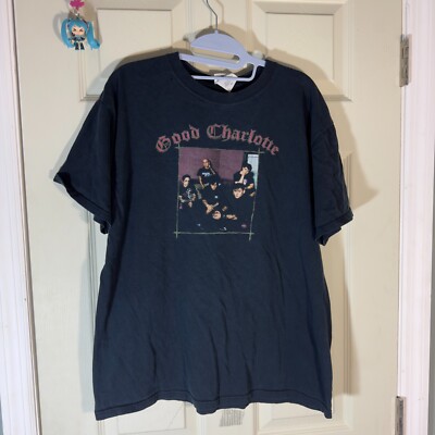 VTG Good Charlotte Tour Band Concert sz L Blink 182 Punk Simple Plan Sum 41 Y2K
