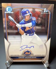 2023 Bowman Chrome DIEGO MOSQUERA 1st Prospect Auto #CPA-DM - NY Mets