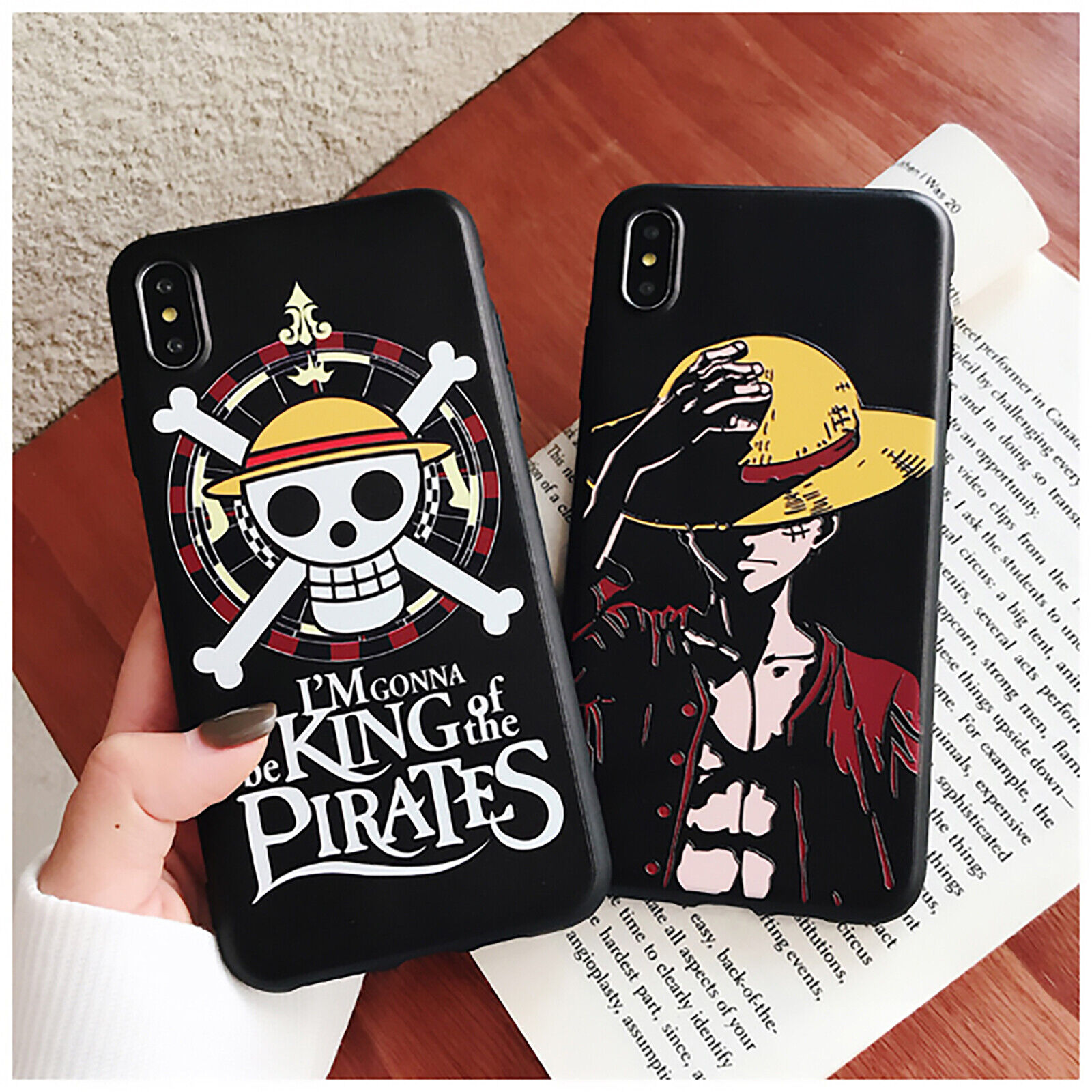 Anime One Piece Luffy Zoro Capa para iPhone 11 12 Pro Max Mini X XR XS Max  8 7 6 6S Plus SE 2020 Chapéu de palha Piratas Crew Silicone Macio  Coque-1_for_iphone12_Pro