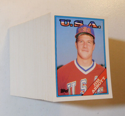 1988 TOPPS TRADED BASEBALL CARDS YOU PICK YOUR CARD #1T-132T (item#E49)