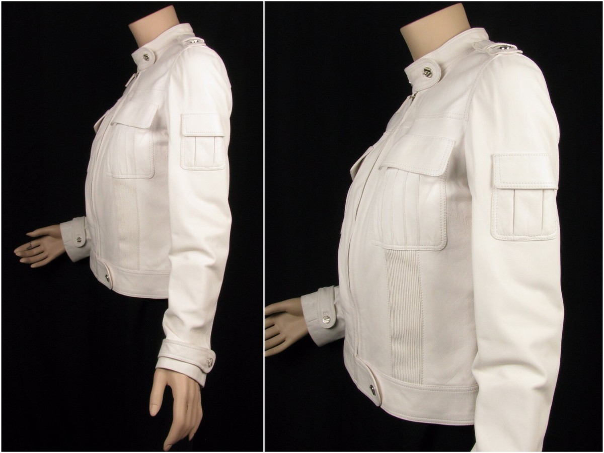 Authentic - Versace Leather Jacket with tags - womens size