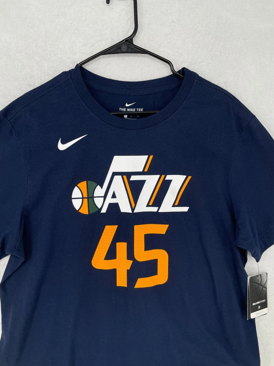 Nike Tee Donovan Mitchell Shirt Mens Large Utah Jazz Short Sleeve Jersey NBA  NEW