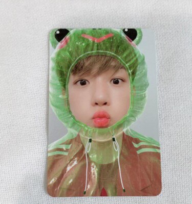 SuperM BAEKHYUN Official Photo card Frog Filter SUPER ONE