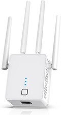 WiFi Extender, 2026 Fastest WiFi Booster 1200Mbps Dual Band 5GHz/2.4GHz WiFi E