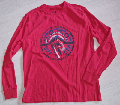 SOHO * S.O.H.O.* Pullover Langarmshirt * SKI * ROT * Gr. M _(e)
