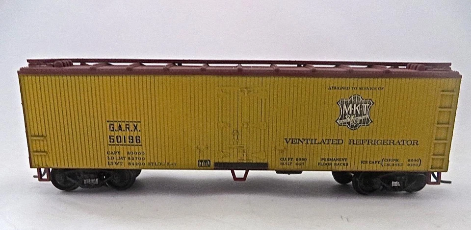HO Train Miniature 2306 Built 40' MKT Wood Sheathed Box Car Low Ship Orig.Box - Image 3 of 4