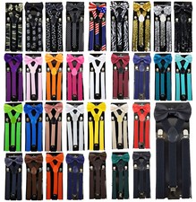 8 sets Suspender  Bow Tie set for Adults Men Women Teens