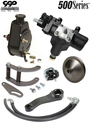1965-70 Chevy Caprice Impala Power Steering Gearbox Conversion Kit Big Block
