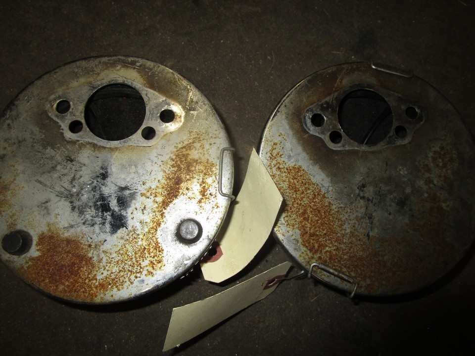 MG Midget Sprite Austin Chrome High Performance Air Cleaner Filter Set