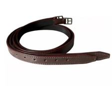 Buffalo Leather Stirrup Leathers Reinforced by Nylon Web Backing POLO EQUESTRIAN